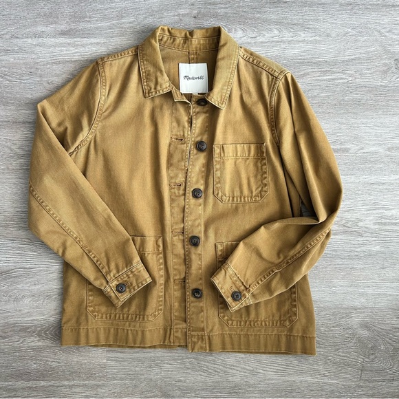 Madewell Garment-Dyed Ashwood Chore Coat - Picture 2 of 4